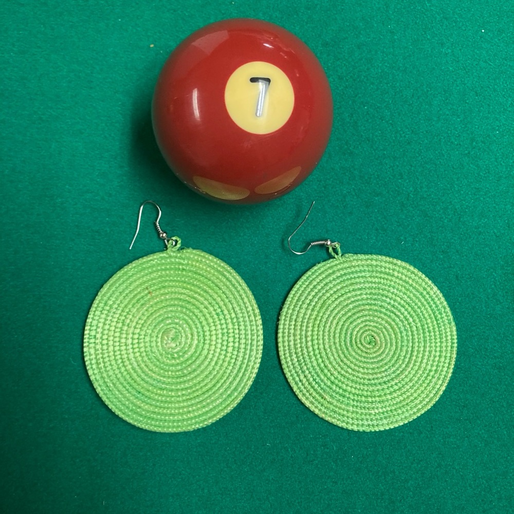 African Basket Earrings